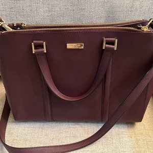 Kate Spade Brown Handbag with Shoulder Strap